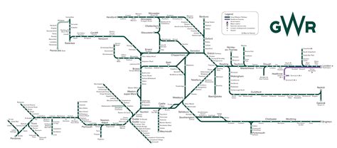 Xsanda Great Western Railway Network Map
