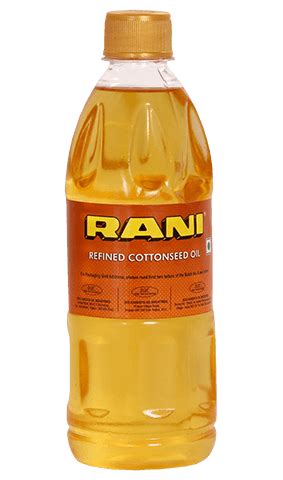 Buy Refined Cottonseed Oil 500ML At Latest Price Rani Oil