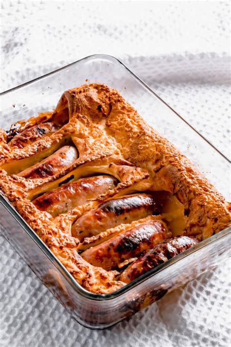 Toad in the hole dates back to 18th century britain when poorer families were looking for ways to make their expensive meat go further. Toad In The Hole Recipe | Rise Every Time | Hint Of Helen
