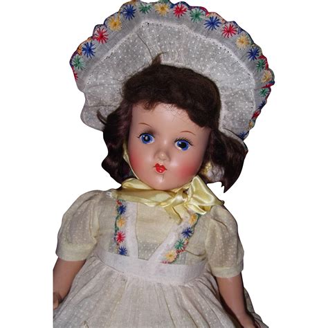 Pretty 20 Composition Mama Doll From Mydollymarket2 On Ruby Lane