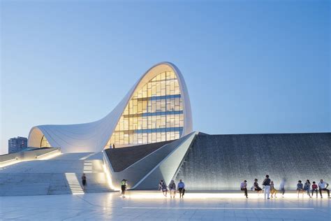 Neo Futurist Architecture The Heydar Aliyev Cultural Centre Archicture