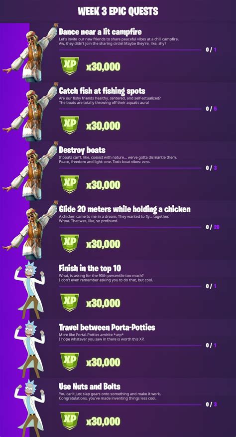 How To Complete The Week 3 Challenges In Fortnite Season 7