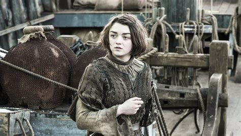 Maisie Williams Actress Arya Stark Game Of Thrones Hot Pie