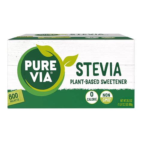 Pure Via Stevia Nutrition Facts Cullys Kitchen