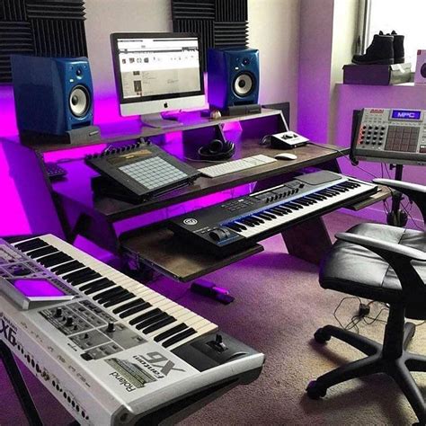 9 Insane Led Recording Studio Setups Home Studio Setup Music Studio