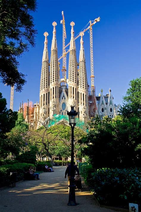 Sagrada Familia Editorial Image Image Of Strange Green 5553685