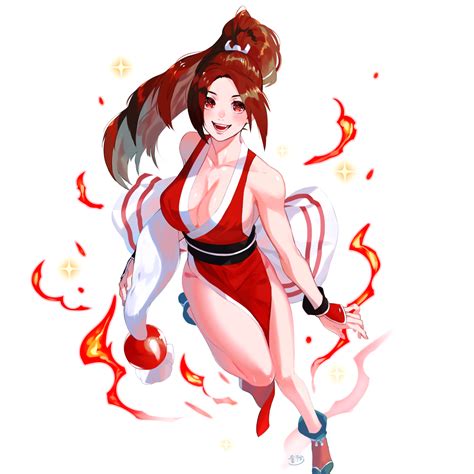 Shiranui Mai The King Of Fighters Image By G Zerochan Anime Image Board