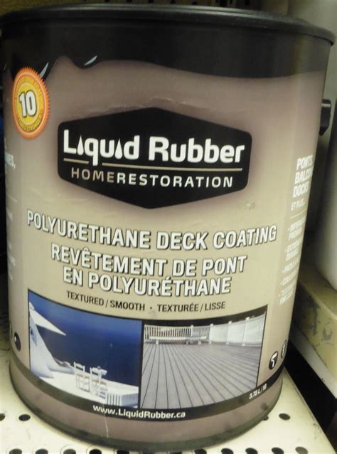 Polyurethane Deck Coating Liquid Rubber