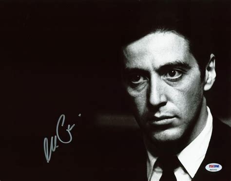 Lot Detail Al Pacino In Person Signed 11 X 14 Photo From The