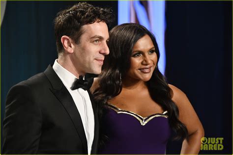 Mindy Kaling Bj Novak Step Out For Vanity Fair S Oscar Party Photo