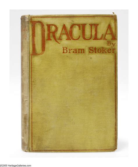 Bram Stoker Signed First Edition Book Dracula Westminster Lot