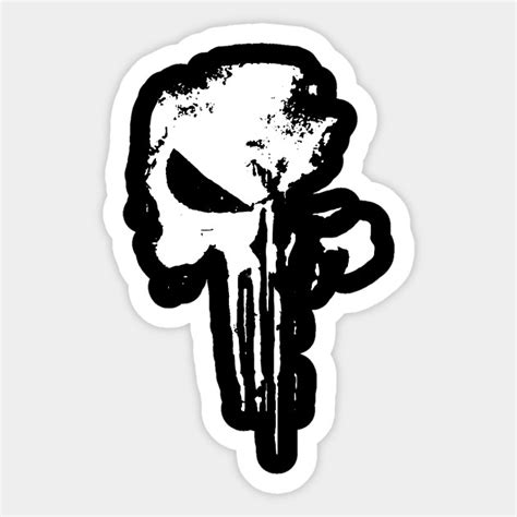 Punisher Punisher Sticker Teepublic