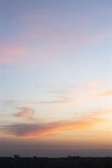 Soft Pink Sunset Stock Photo Image Of Landscape Heaven 146698000