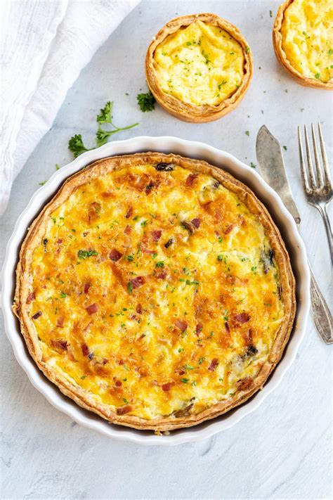 Easy Breakfast Quiche Momsdish