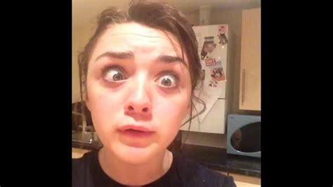 Game Of Thrones Maisie Williams Arya Starks Reaction