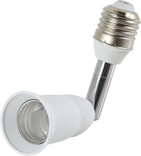 Electop Light Socket Extender 90 Degree Bending E27 To E27 Bulb Base