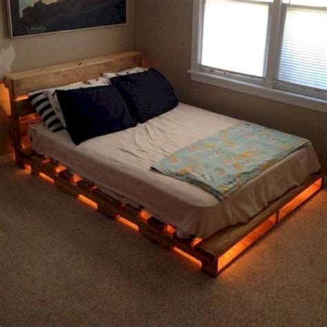 15 Unique Diy Pallet Bed Frame Ideas Godiygocom