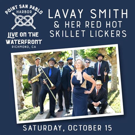 lavay smith and her red hot skillet lickers live on the waterfront — point san pablo harbor