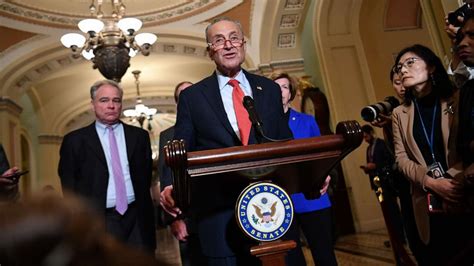 Sen Chuck Schumer Says President Trumps Got To Go In Election If