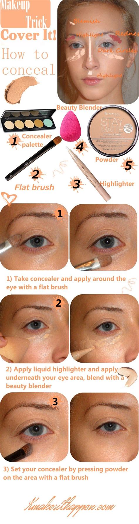 How To Use Concealer Makeup Pinterest