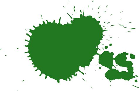 10 Green Paint Splatters (PNG Transparent) | OnlyGFX.com png image