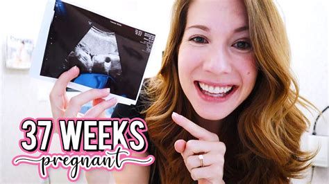 So Close To Having This Baby Ultrasound At 37 Weeks Youtube