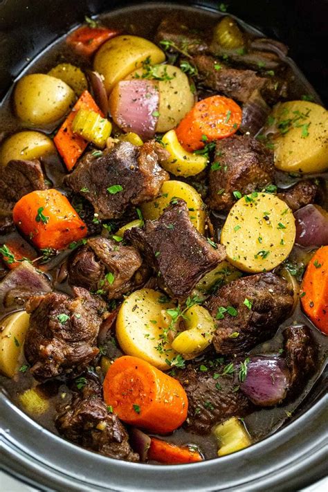 Easy Slow Cooker Beef Stew Jessica Gavin