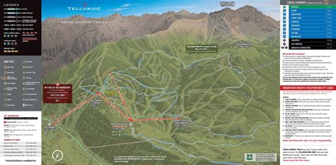 Telluride Lodging Map