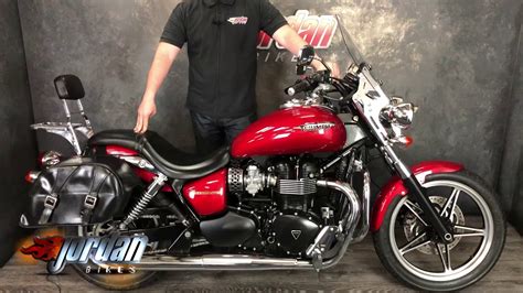 An affordably priced standard motorcycle, the 2012 triumph speedmaster comes with a great deal of character. For Sale, Triumph Speedmaster 865, 2012 '62' plate with ...
