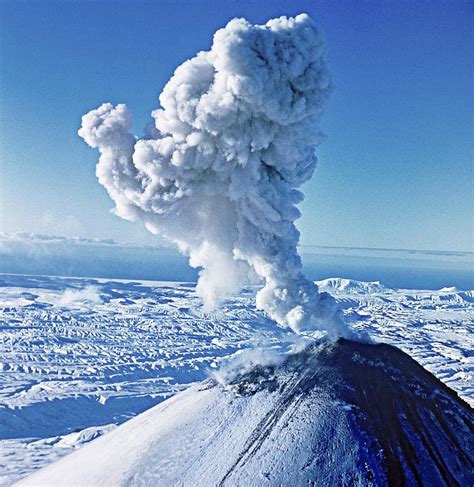 Eruption Of Klyuchevskaya Sopka Volcano Photograph By Ria Novosti