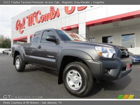Trn225 prerunner rwd s/b chassis code: Magnetic Gray Metallic - 2013 Toyota Tacoma Prerunner Access Cab - Graphite Interior | GTCarLot ...