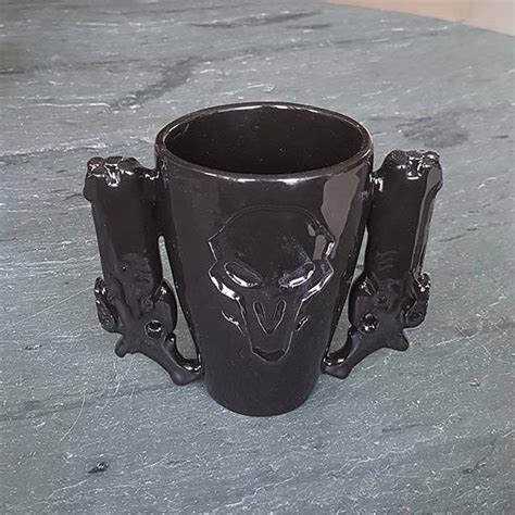 Handmade Overwatch Mugs Based On Mercy Reaper And More Gadgetsin