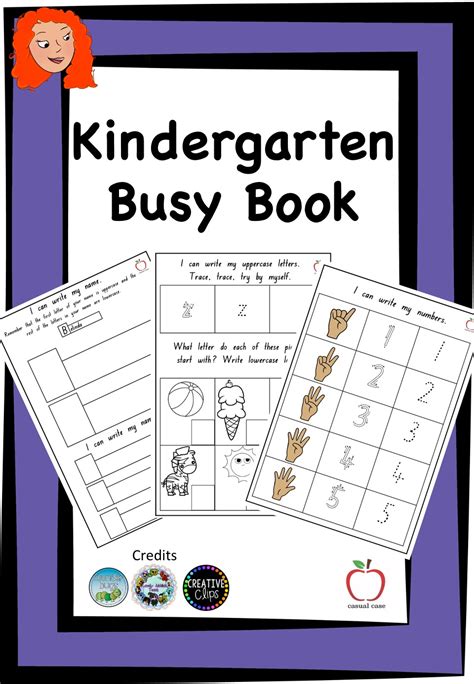 Kindergarten Busy Book Kindergarten Busy Book