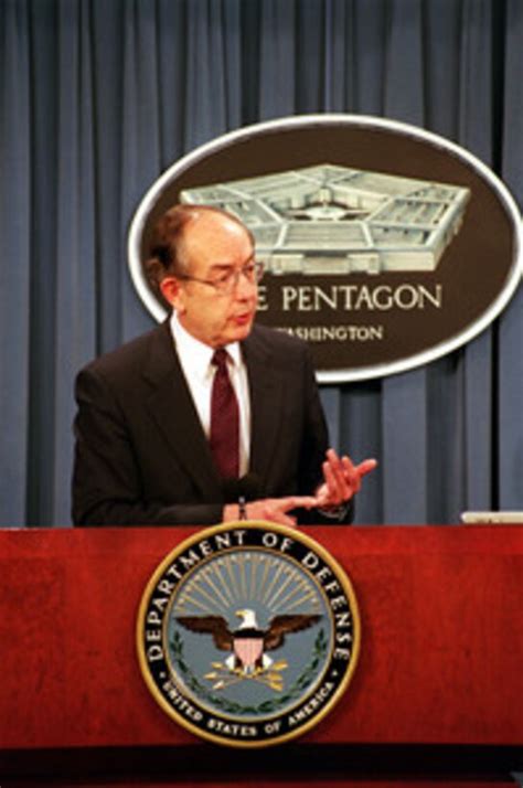 Deputy Undersecretary Of Defense Rush Briefs Reporters In The Pentagon