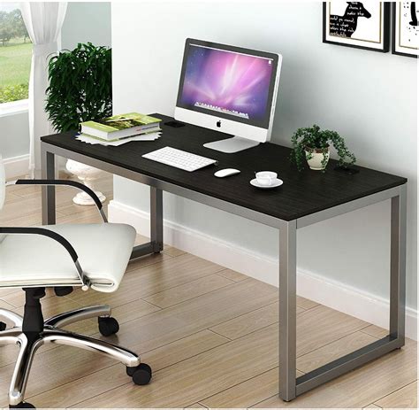 Shw Home Office 55 Inch Large Computer Desk Shw Desks Shw Standing