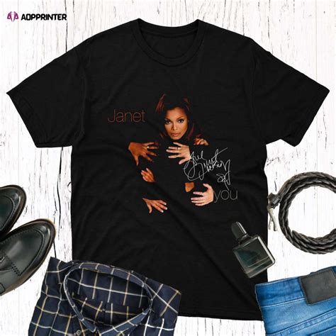 Janet Jackson Signature T Shirt Aopprinter