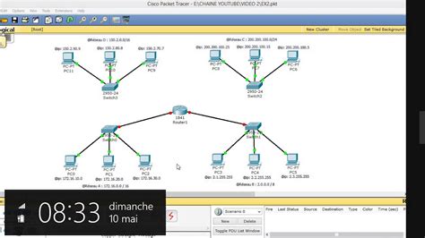 Configuration Routeur Cisco Packet Tracer Partie Youtube