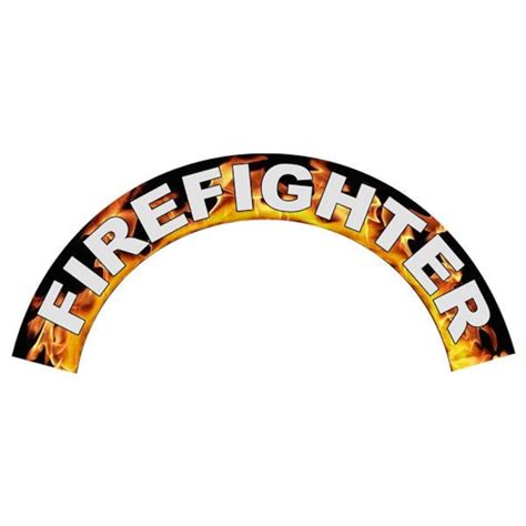 Firefighter Standard Helmet Crescent Custom Made Reflective Etsy