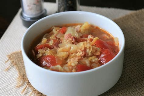 Spicy Cabbage Soup Recipe