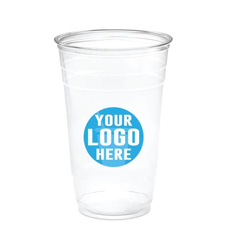 24 Oz Custom Printed Recyclable Plastic Cup The Cup Store