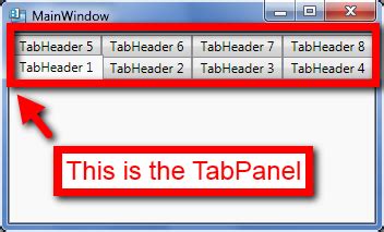 Xaml Wpf Styles For Tabcontrol Tabpanel Tabitem Stack Overflow Hot Sex Picture