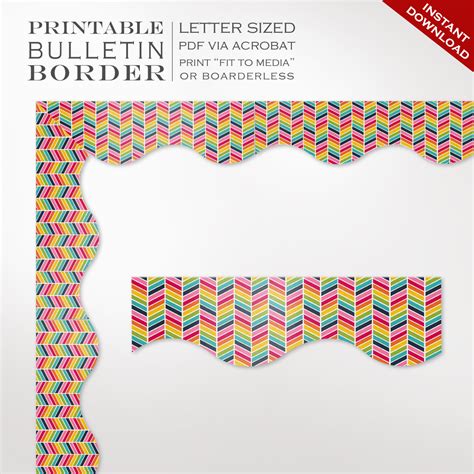 Borders For Bulletin Board Printable