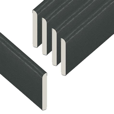 Buy Upvc Anthracite Grey Plastic Trim 45mm X 1m X 5 Pack Architrave