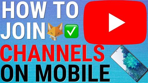 How To Join A Channel Membership On Youtube Mobile Android And Ios