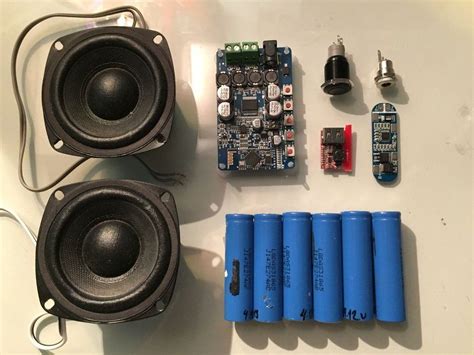 picture of parts that you need Лайф хак лайфхакинг diy bluetooth speaker bluetooth speakers