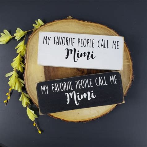 My Favorite People Call Me Mimi Best Mimi Ever Mimi T Etsy