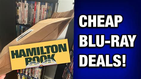 More Cheap Blu Ray Deals From Hamilton Book Collection Update Youtube