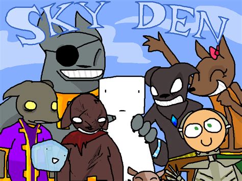 Sky Den A Modded Sky Survival Map With Npcs And Quests