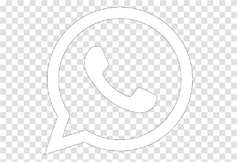 Logo Whatsapp Logotipo Whatsapp Branco Alphabet Number Transparent