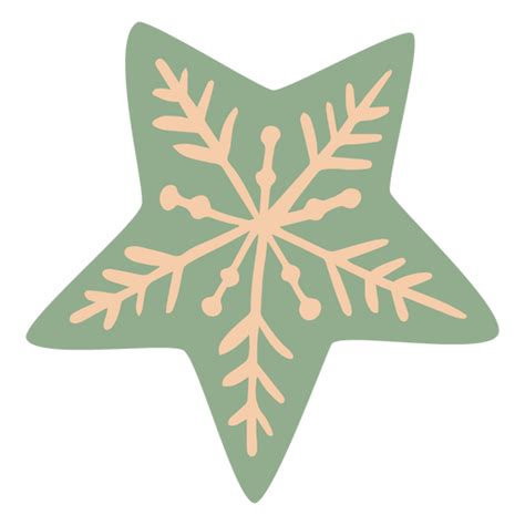 Christmas Star Flat Decoration Png And Svg Design For T Shirts